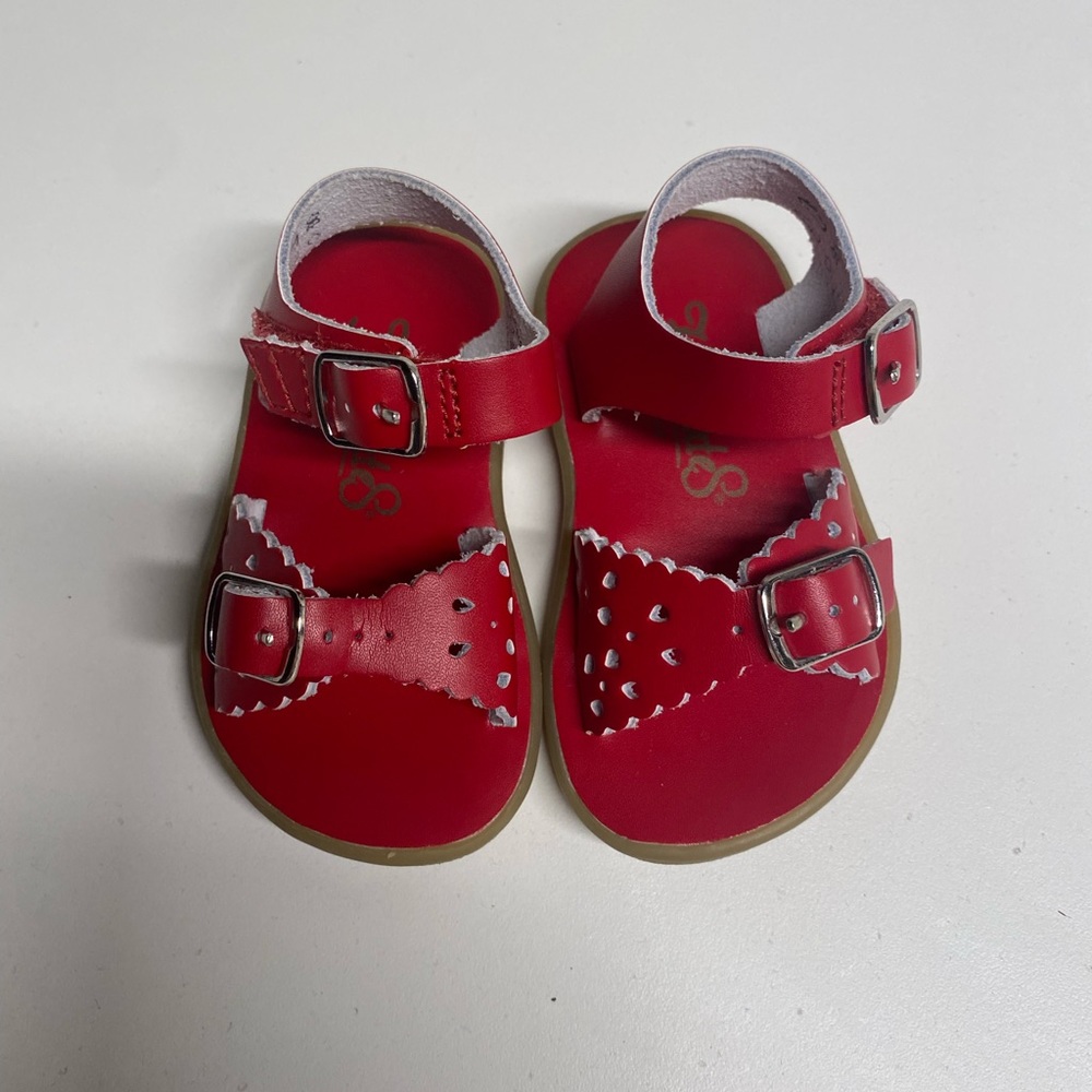 FootMates Red Kids Sandals
